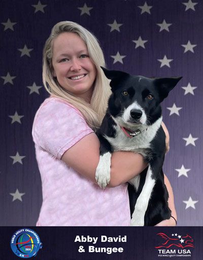 Abby David and Bungee-2025 Team USA