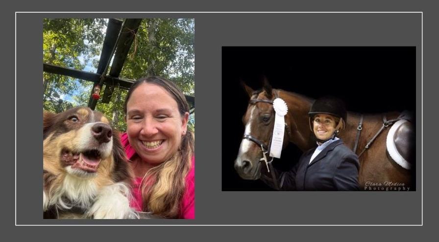 Allyson Oliveira dog and horse hps