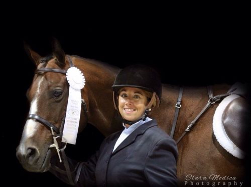 Allyson Oliveira with horse 500