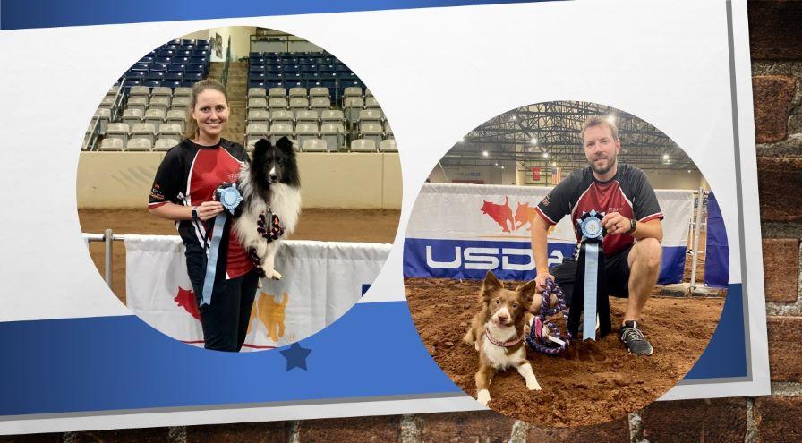 Audrey Vojtech and Tim Vojtech - owners of Flint Creek Dogs hps