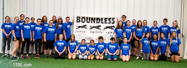 Boundless Juniors Agility camp full image