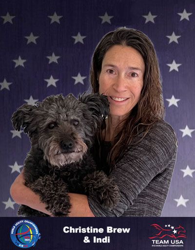 Christine Brew and Indi-2025 Team USA Christine Brew and Indi-2025 Team USA
