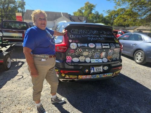 Cynosport 2025 crate contest organizer Betsie Bolger 500