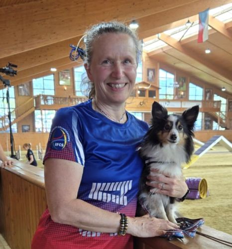 Heather Witt-Sullivan and Rowan 500