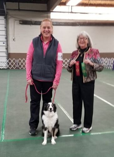 Lisa and Lucy Kirschner earning their rally BN title 500