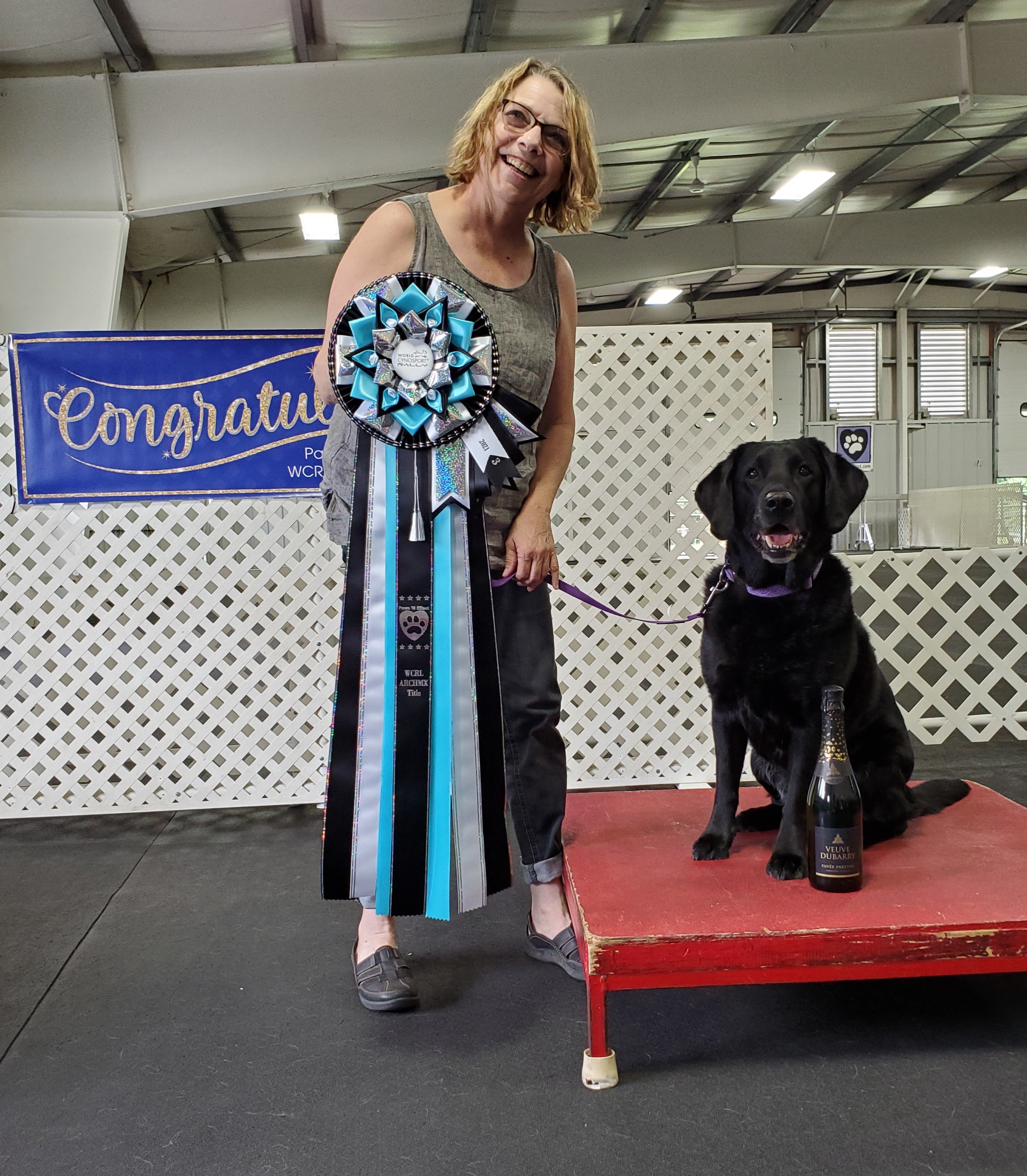 Kathie Spoto & her dog Livvia
