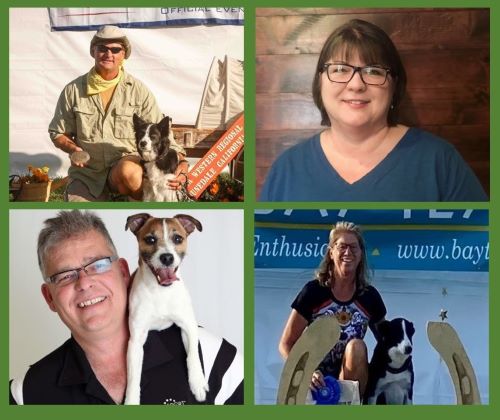 Pioneers of Dog Agility 2023 - Jim Basic, Diane Carson, Tom Kula, Stacy Peardot-Goudy Pioneers of Dog Agility 2023 - Jim Basic, Diane Carson, Tom Kula, Stacy Peardot-Goudy 500