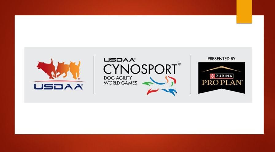 Purina Cyno USDAA 2025 logo hps