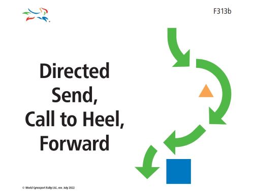 Rally - Directed Send-Call to Heel-Forward F313b Rally - Directed Send-Call to Heel-Forward F313b