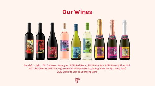 Rescue Dog Wine selection 500