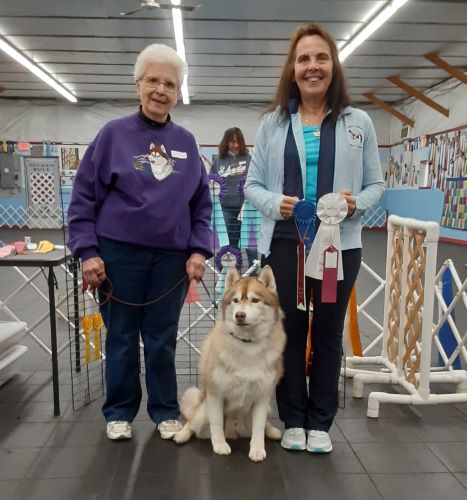 Ruth Henningsen and Merlin 500