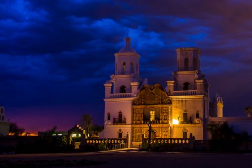 San Xavier Mission - Tucson - photo by Pete Gregoire 500