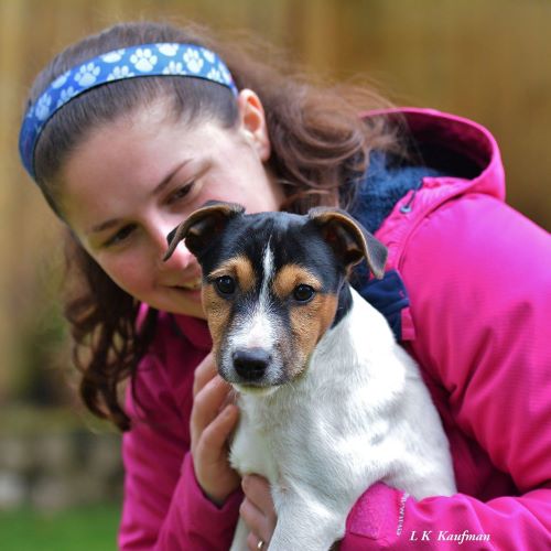TT Megan Foster with dog 500